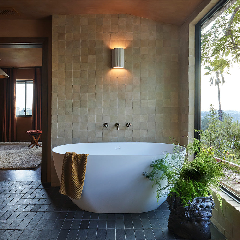 design ideas for a wabisabi bathroom clé tile