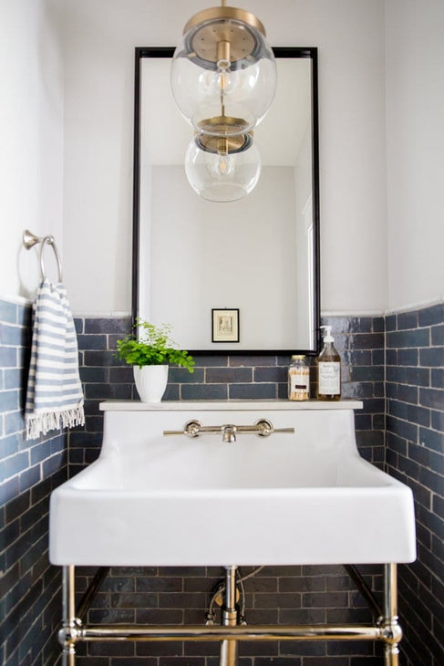 choosing the right size tile for your (small) space
