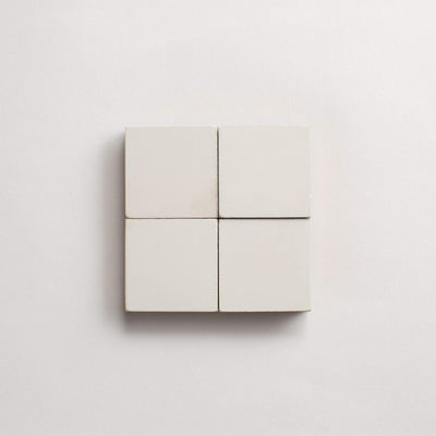 cement | solid | white | square sample ~ 2"x2"x⅝"