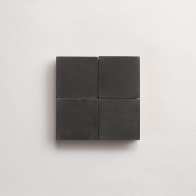 cement | solid | charcoal | square sample ~ 2"x2"x⅝"