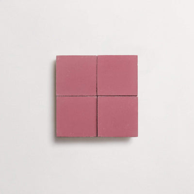 cement | solid | damson | square sample ~ 2"x2"x⅝"