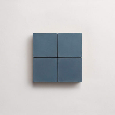 cement | solid | federal blue | square sample ~ 2"x2"x⅝"