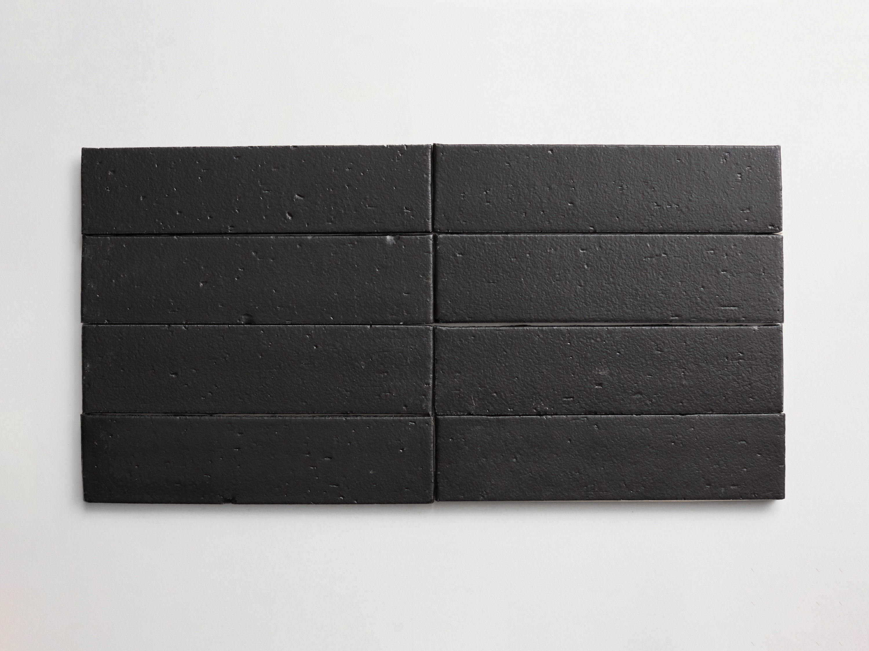 modern farmhouse brick tile | black matte | 9.5 x2.5