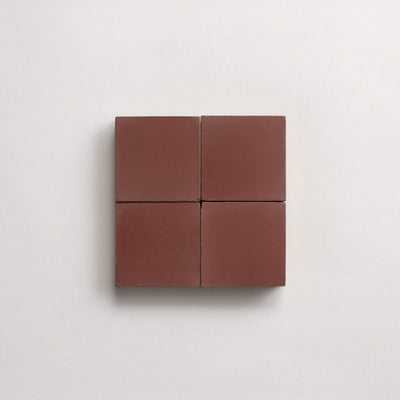 cement | solid | radicchio | square sample ~ 2"x2"x⅝"