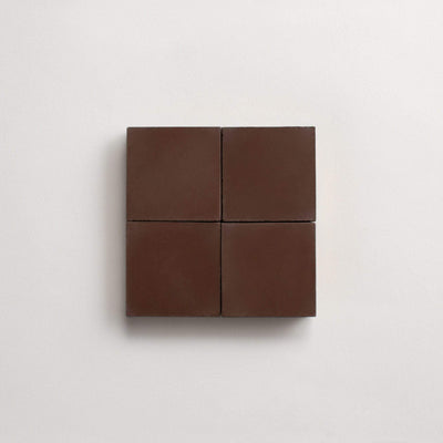 cement | solid | dark chocolate | square sample ~ 2"x2"x⅝"