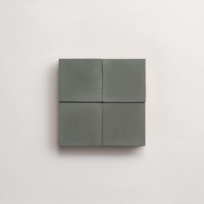 cement | solid | vintage jade | square sample ~ 2"x2"x⅝"