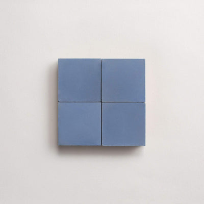 cement | solid | nautical blue | square sample ~ 2"x2"x⅝"