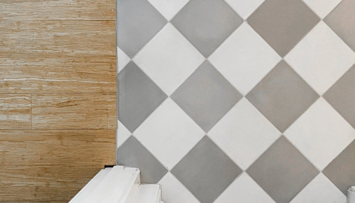 designing with tile in the laundry room