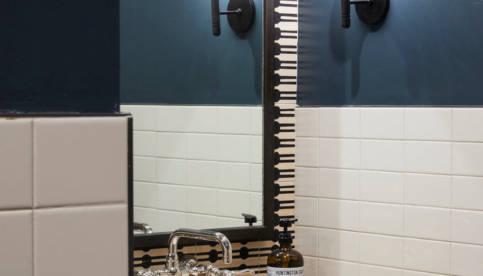 basement bathroom ideas: modern, simple, and color-led looks