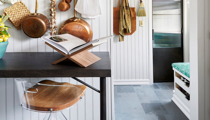 9 slate kitchen floor ideas for rustic and farmhouse designs