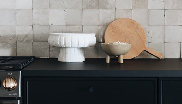black countertop backsplash ideas: materials & designs that elevate
