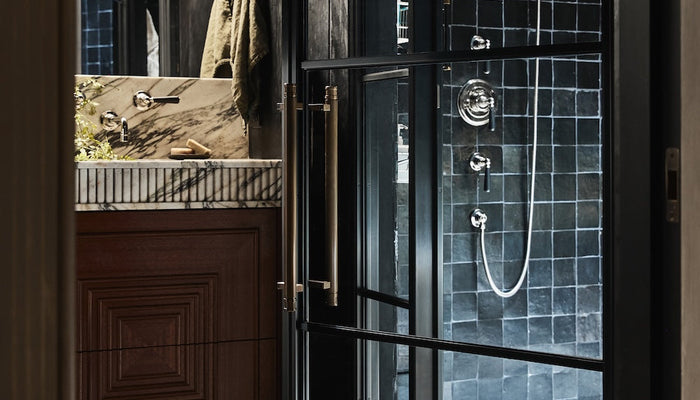 art deco bathroom tile: mastering light and artisanal restraint