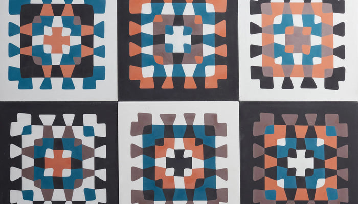 clé granny squares: our first tile drop