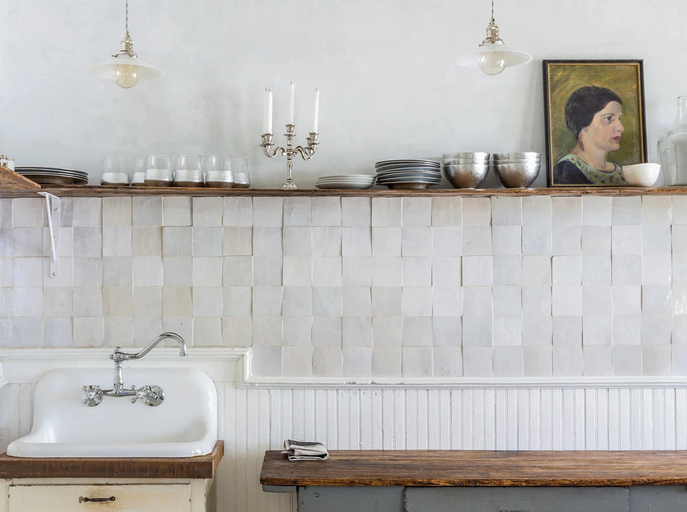 white tile: from the basic to the artistic