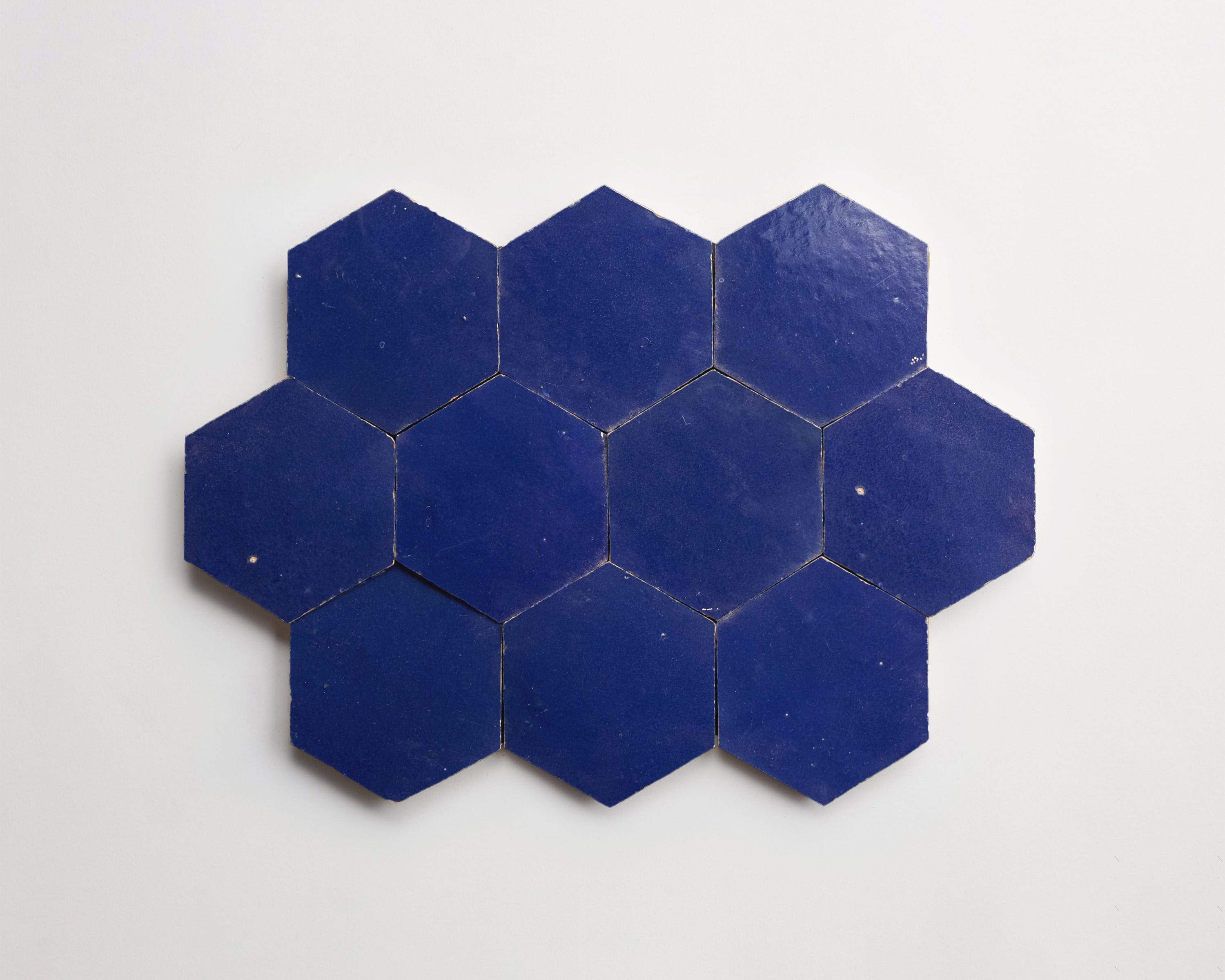 blue tile for bathroom, kitchen, and floors | clé tile