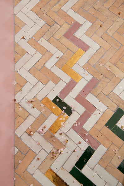 mosiac terracotta tile