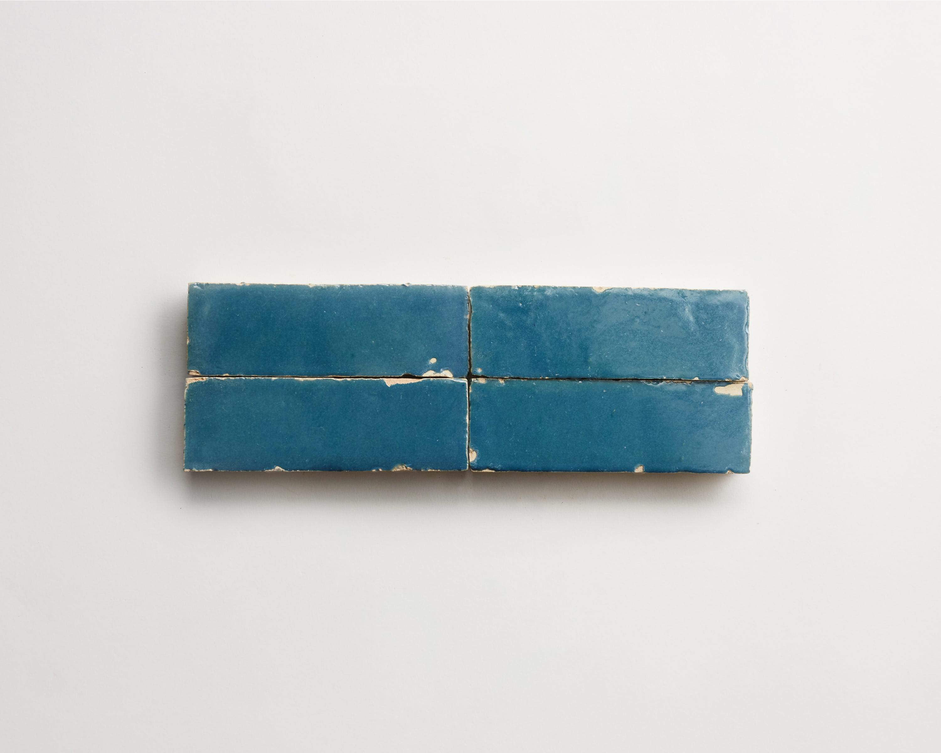 dark teal zellige tile | fired opal subway bejmat | clé