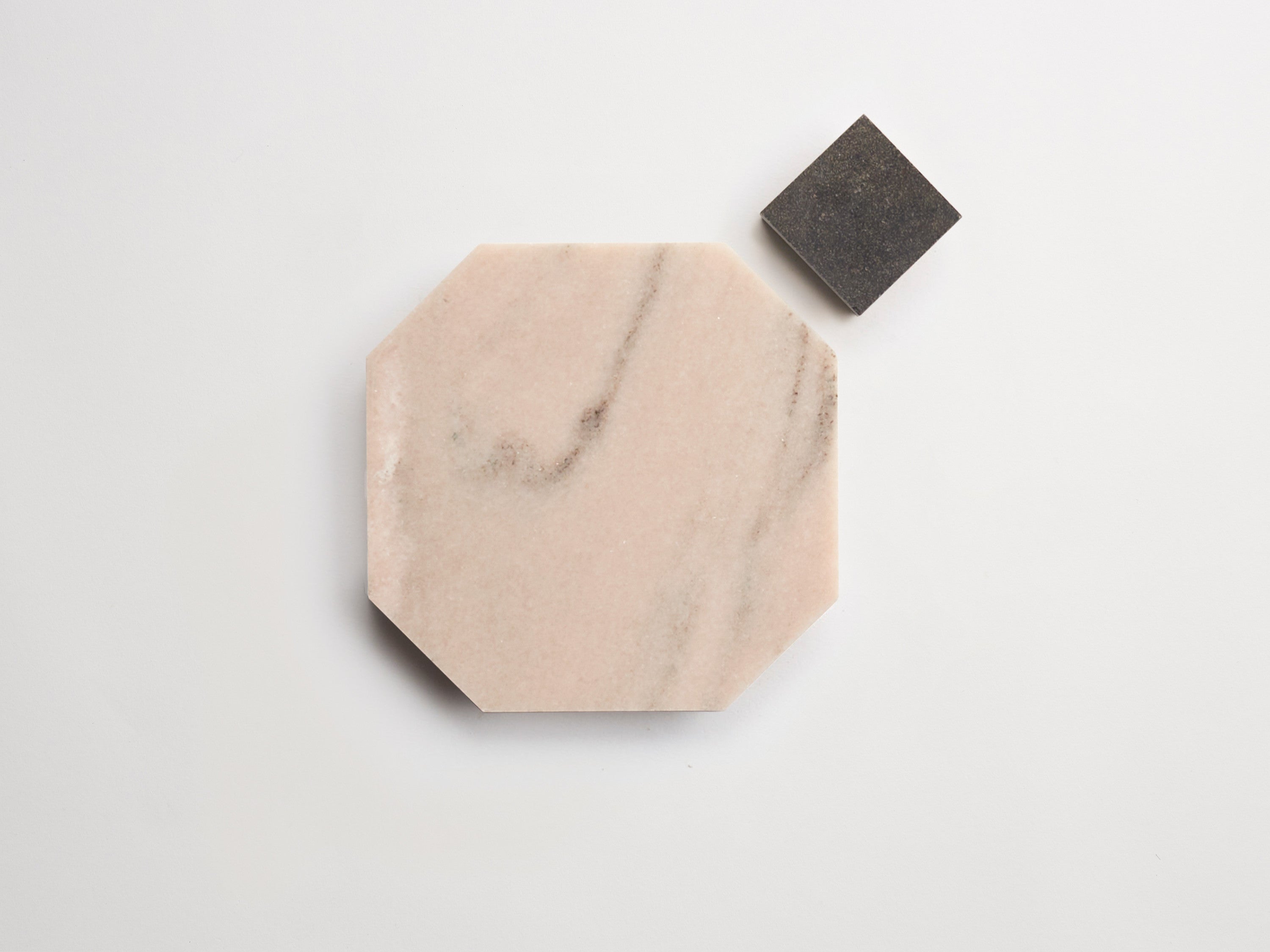Stone tile | octagon | Pink/Grey | Honed | zio & sons + clé