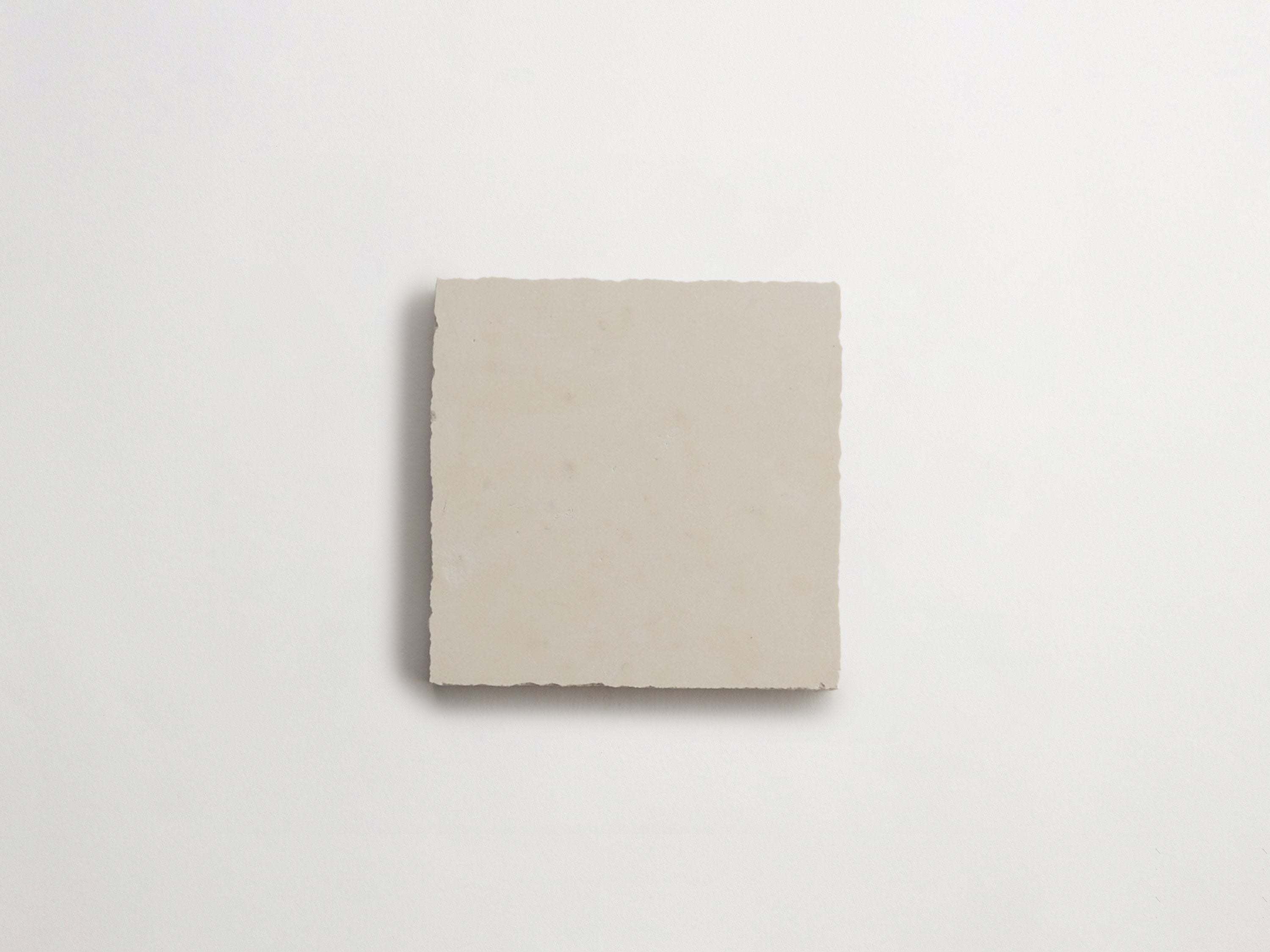 Lapidary stone tile | 4 in. square | White Limestone | Honed | clé