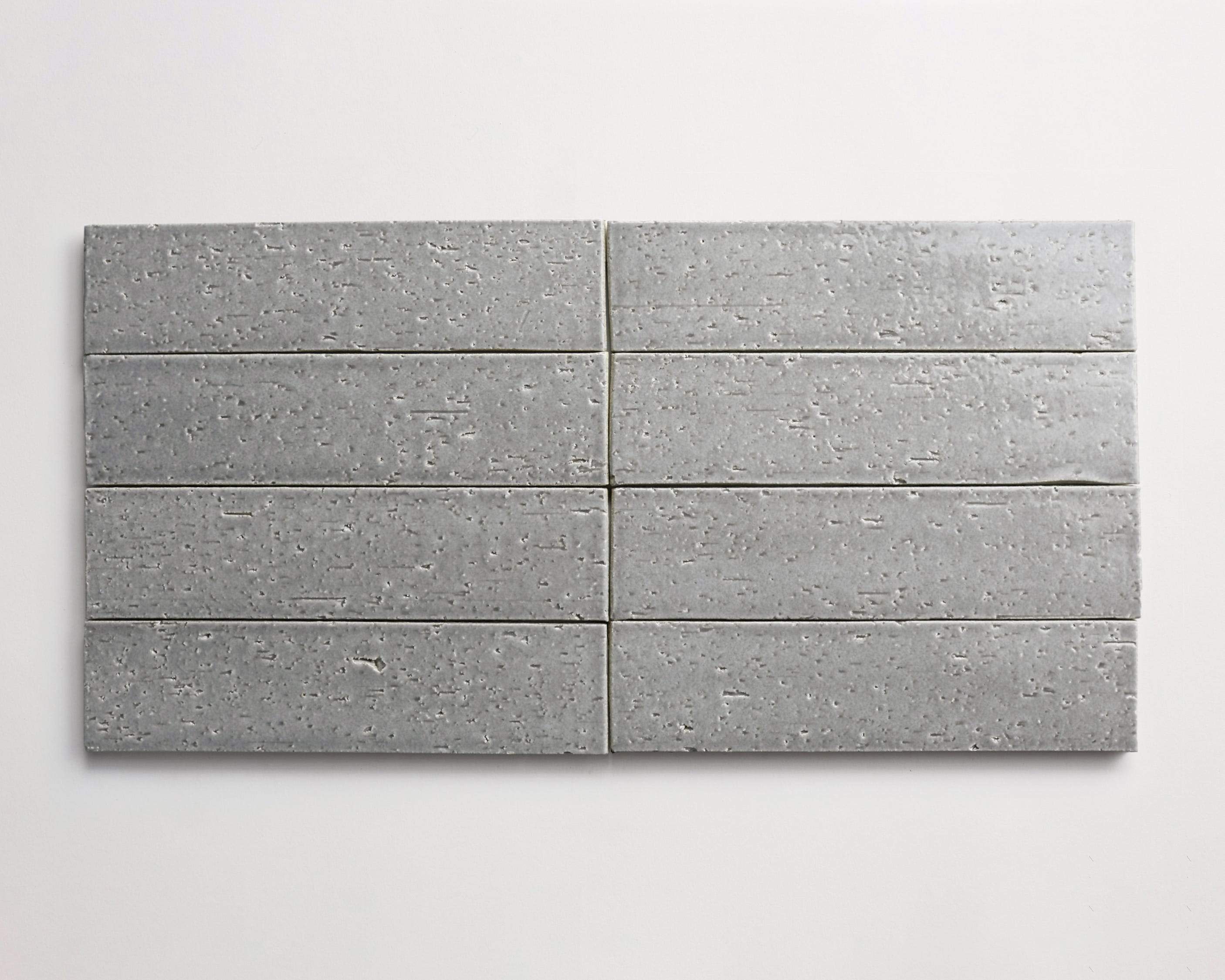 modern farmhouse | glazed brick | subway | gloss grey tile