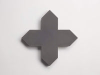 cement | pavimenti act I | charcoal | casablanca star + cross (bundle) ~ ⅝"