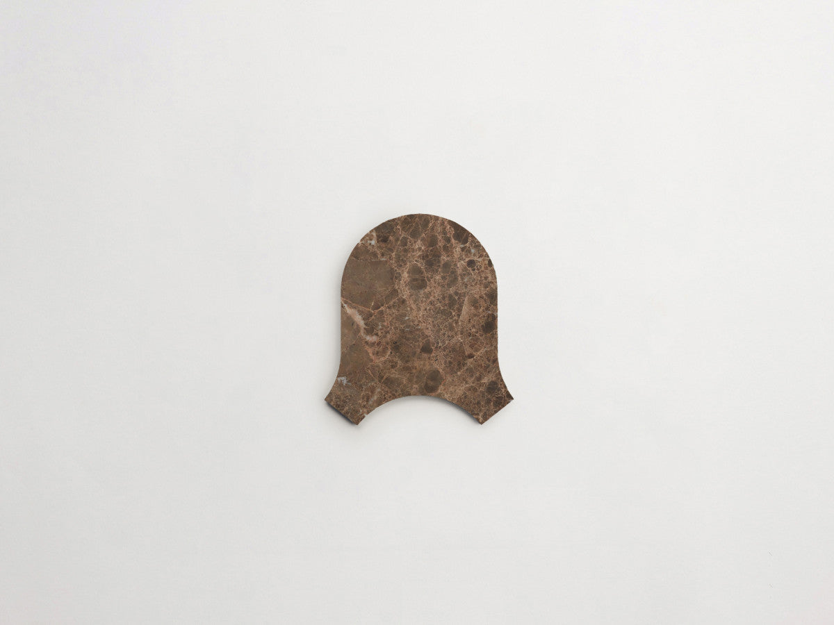 cle tile stone lapidary osvaldo iberian chocolate single