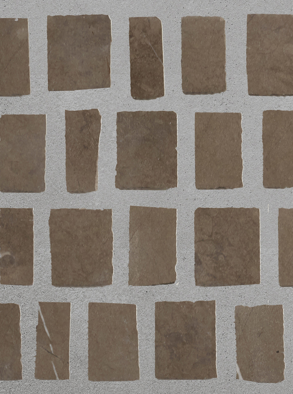 Lapidary mosaic tile sheet cashmere grey 12.25 x 12