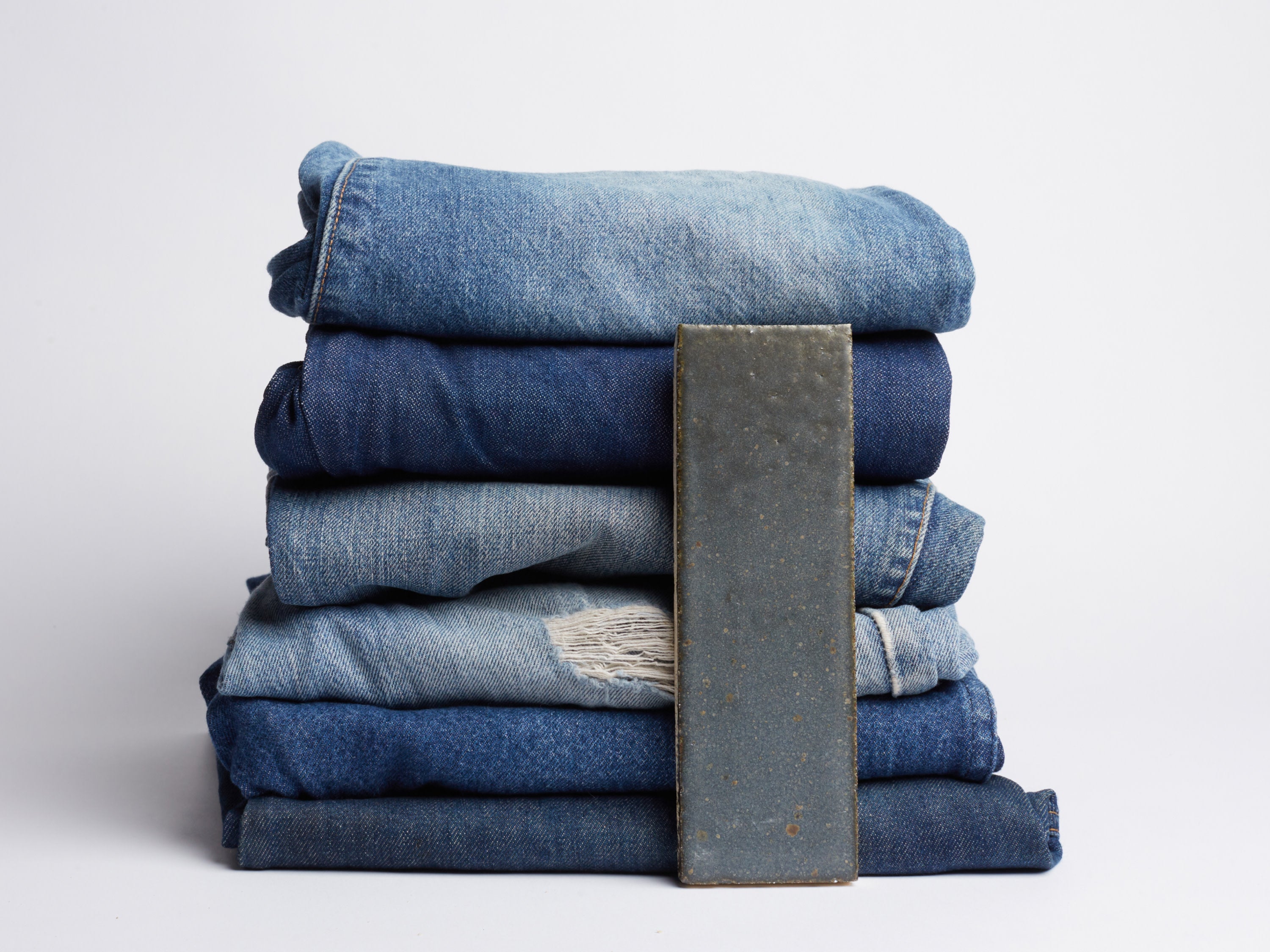 Navy blue tile | 2x8 | Denimcraft collection | Bootcut | clé