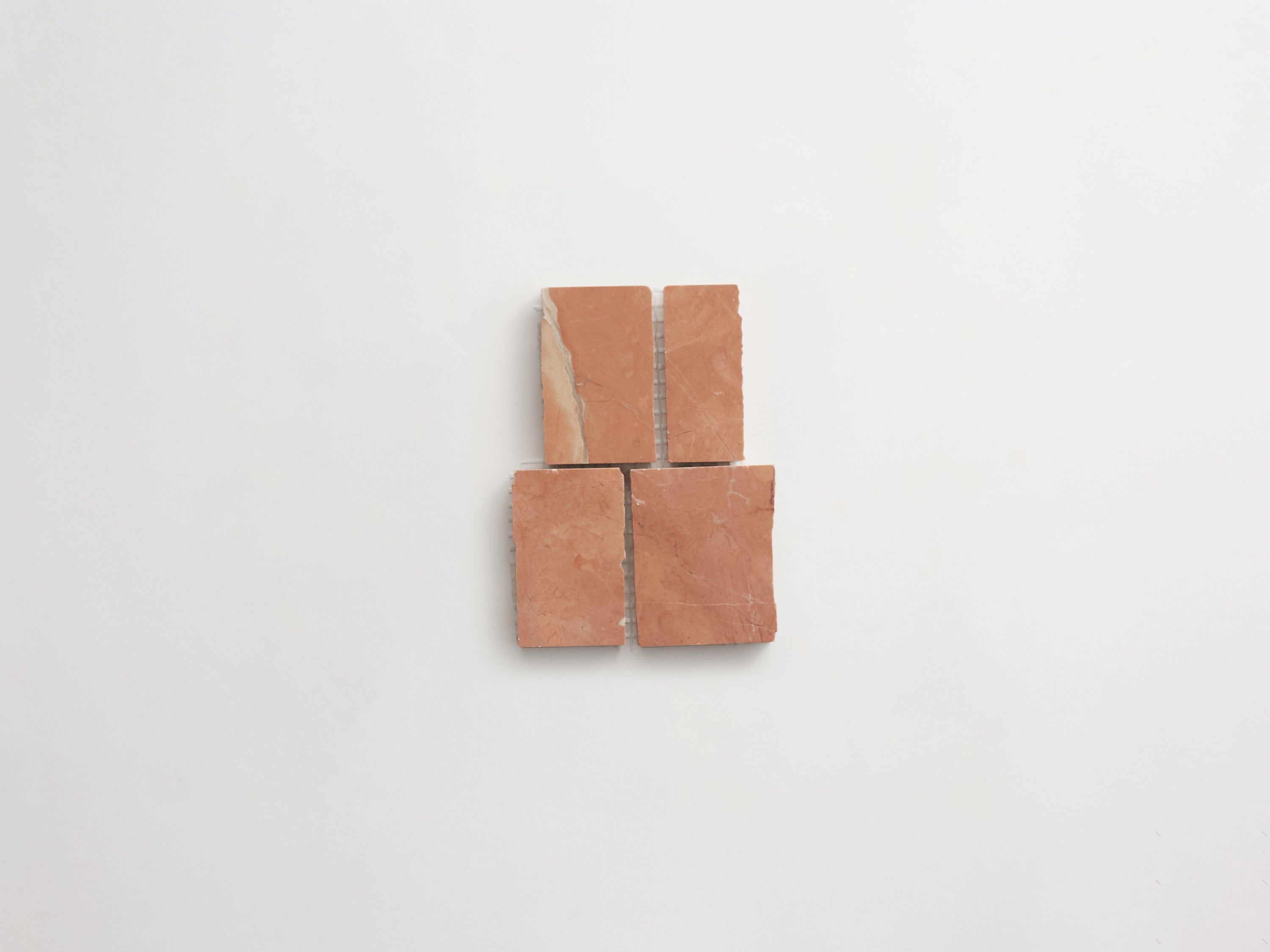 red marble | rojo alicante | standard joint lapidary | clé