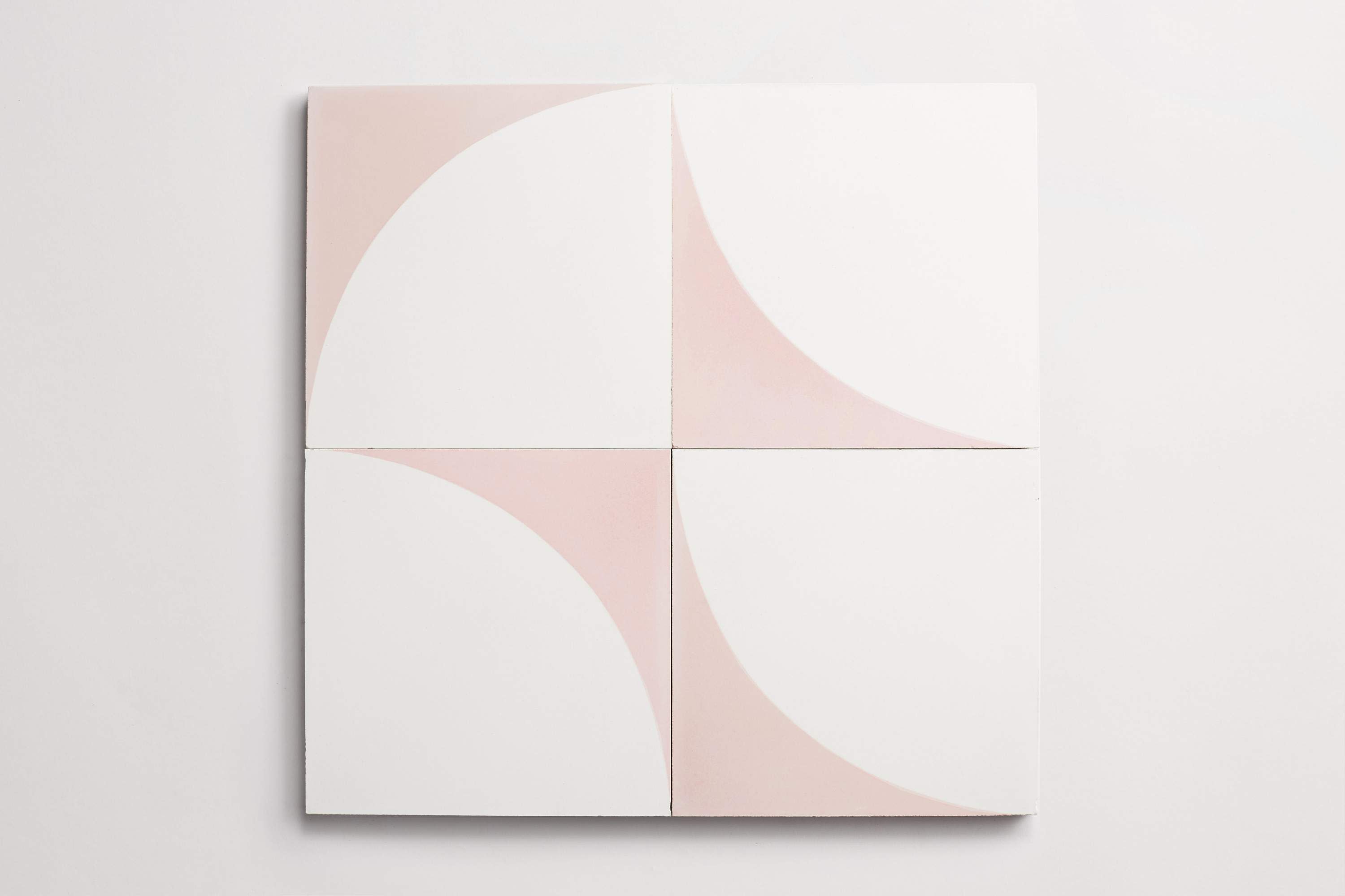 clé tile | concrete cement | bold arc | mocha