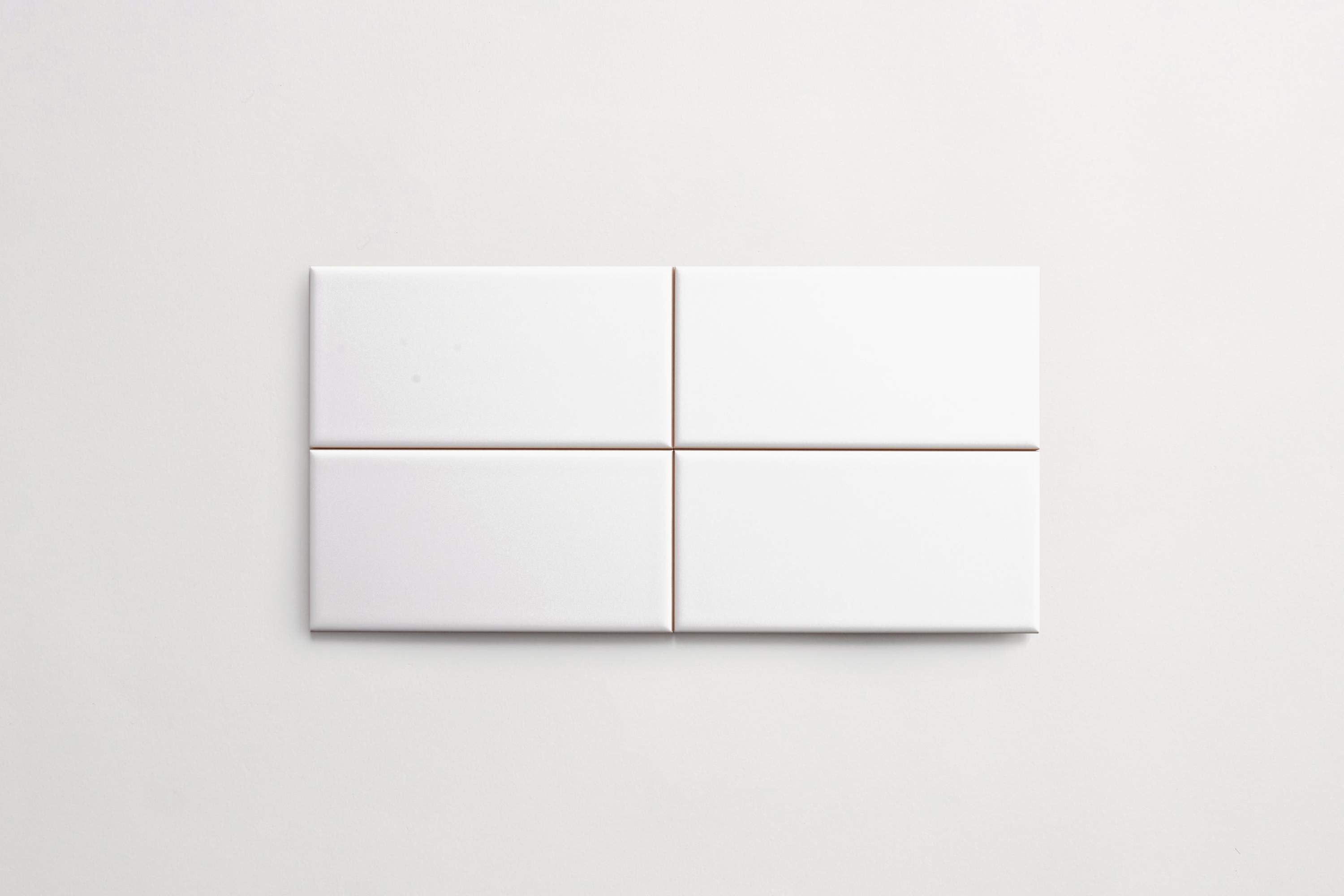 clé tile | ceramic | white | 3
