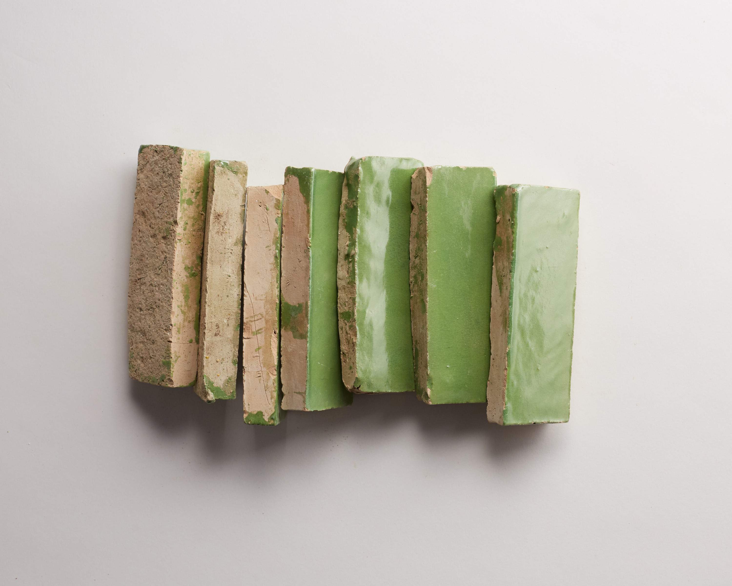 zellige tile | moroccan | fallen citrus green subway | clé