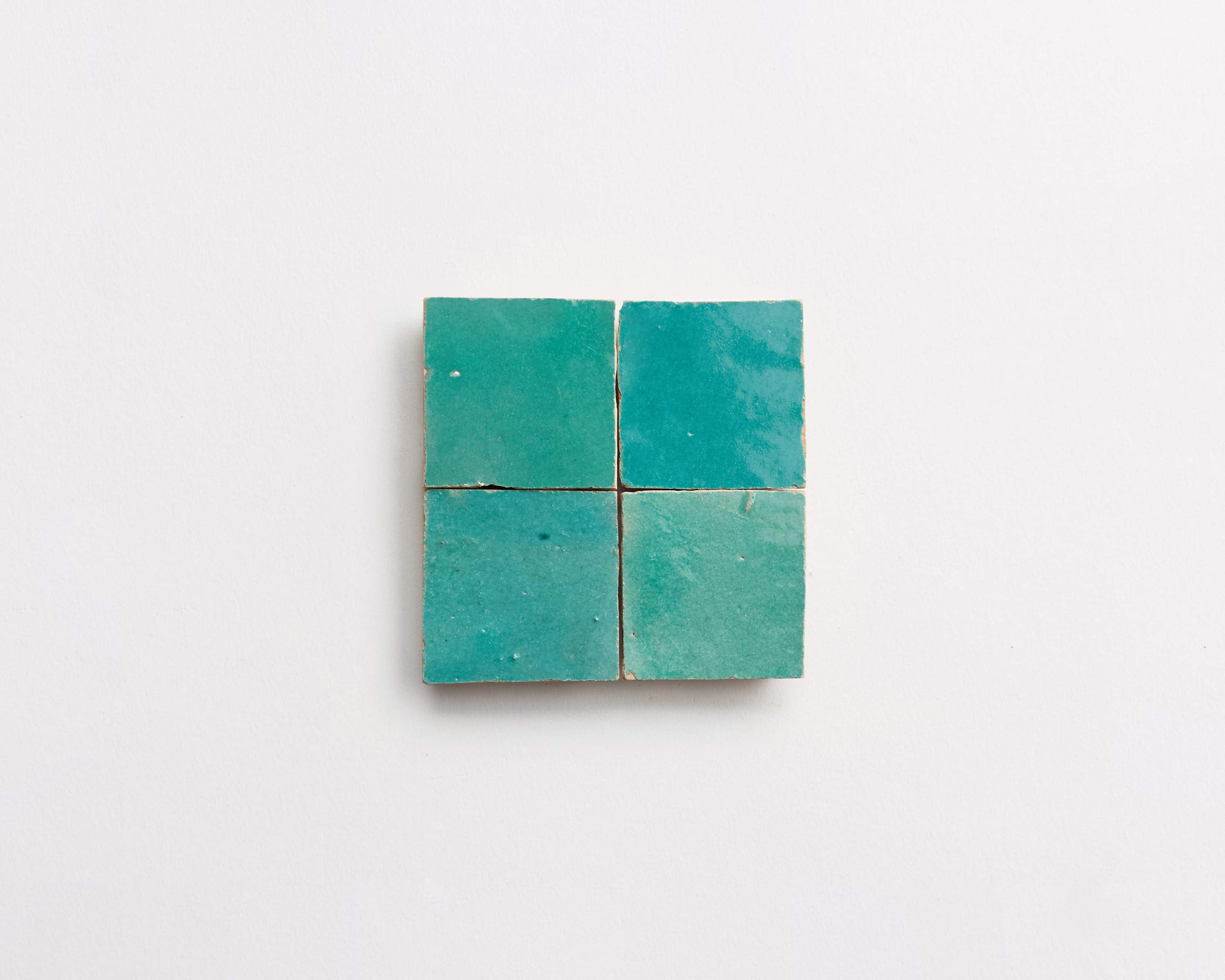 forgotten turquoise | unmounted zellige | clé tile
