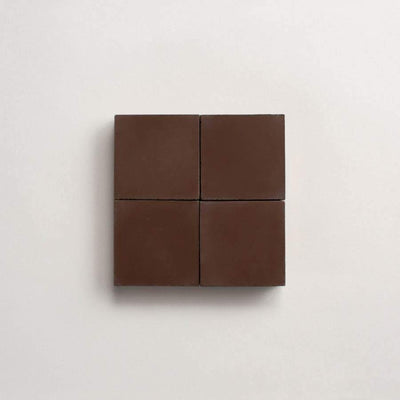 cement: solid | pixies | matte | dark chocolate | sample ~ 2"x2"x⅝"