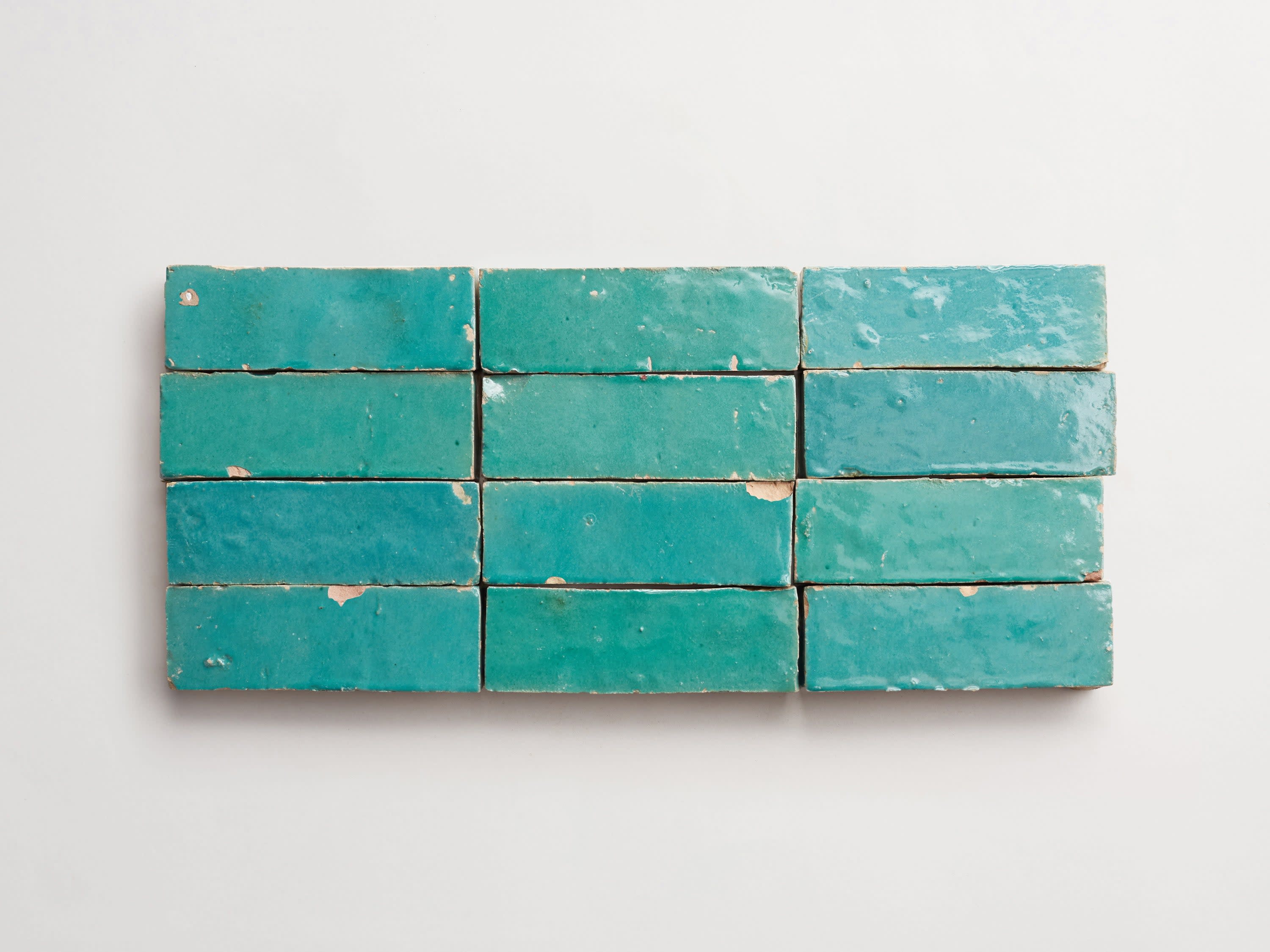 zellige tile | moroccan | forgotten turquoise subway | clé