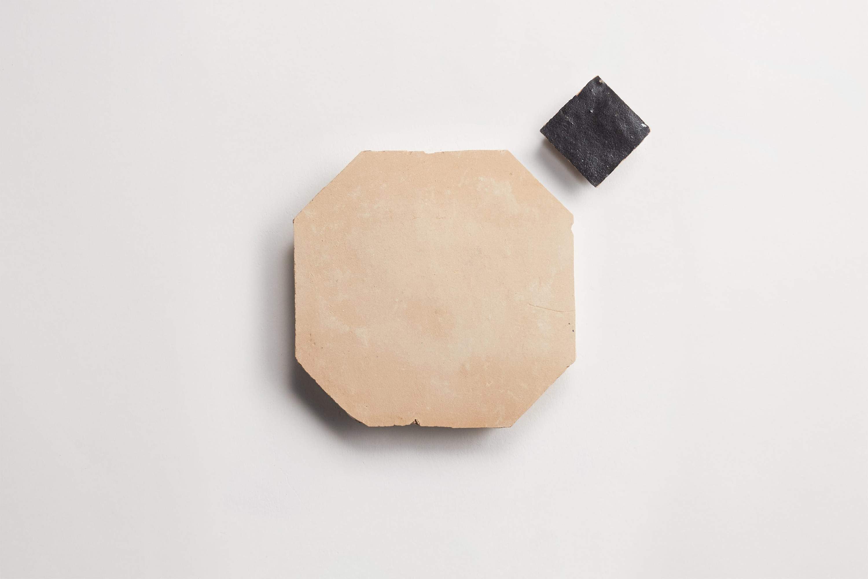natural octagon & charred cedar bouchon | zio & sons | clé tile