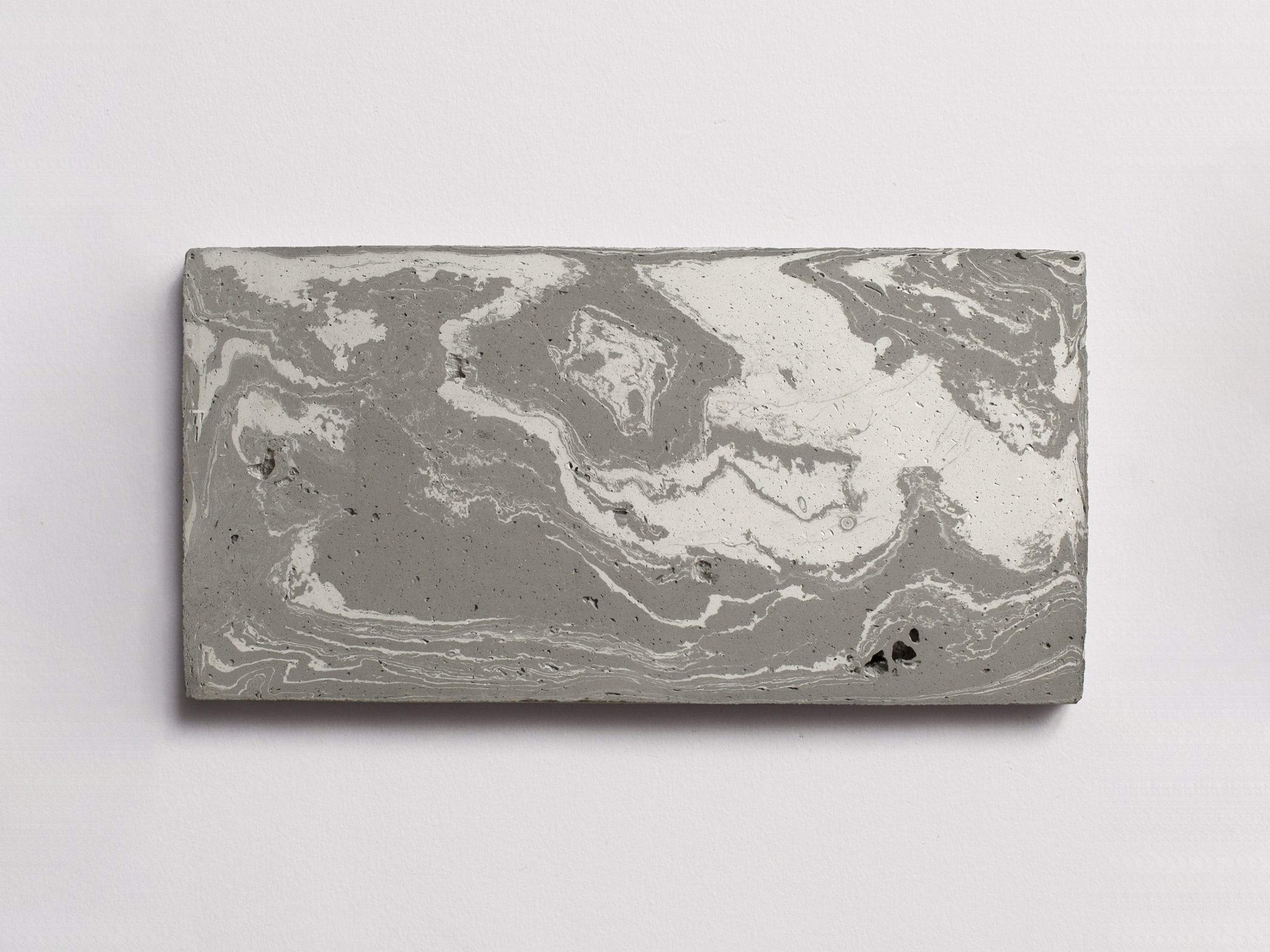 tavella cotto variegato white on grey | fornace brioni | clé tile