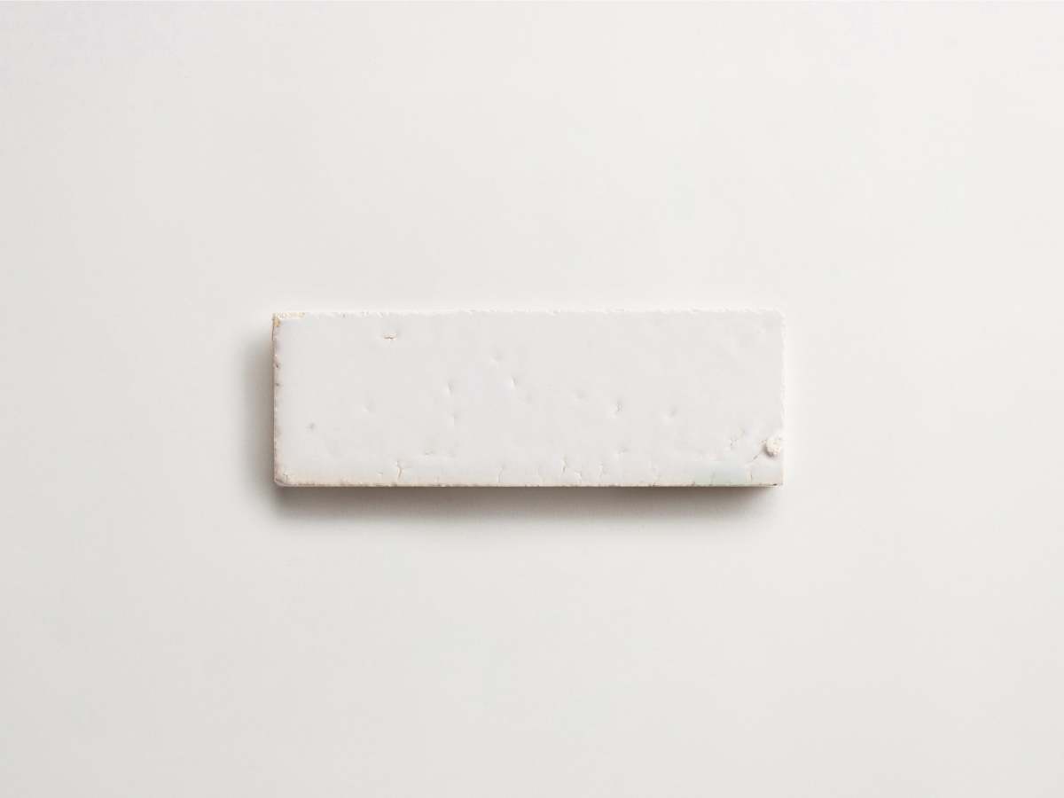Terracotta tile eastern elements mochi white rectangle.