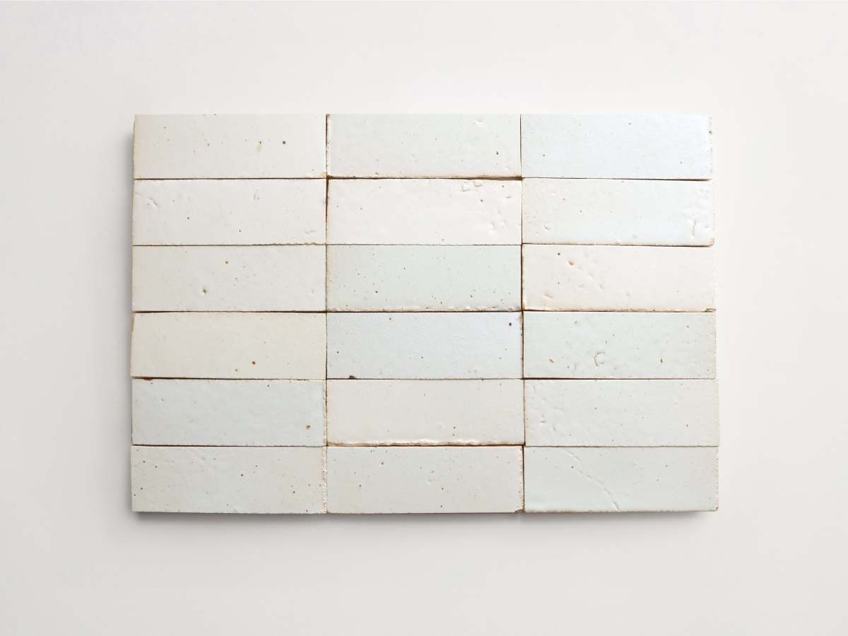 Terracotta tile eastern elements rice paper rectangle.