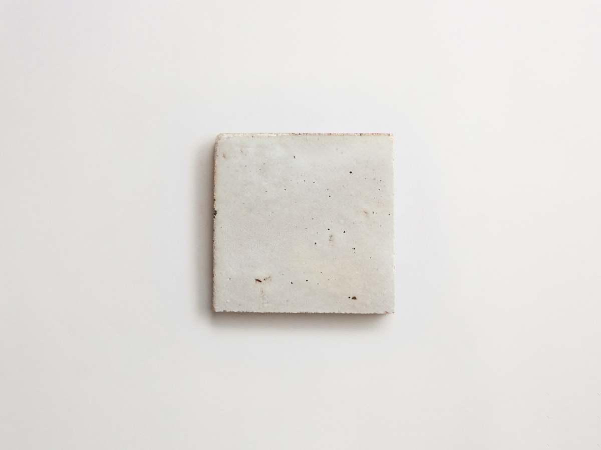 Terracotta tile eastern elements rice paper square.