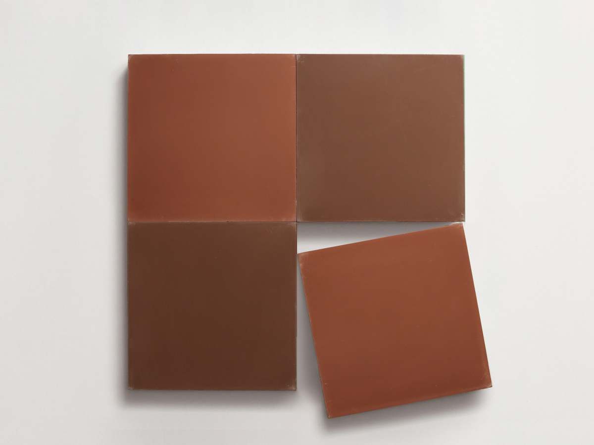 Cement Checkerboard Tile Bundle 8x8 Brown, Purple.