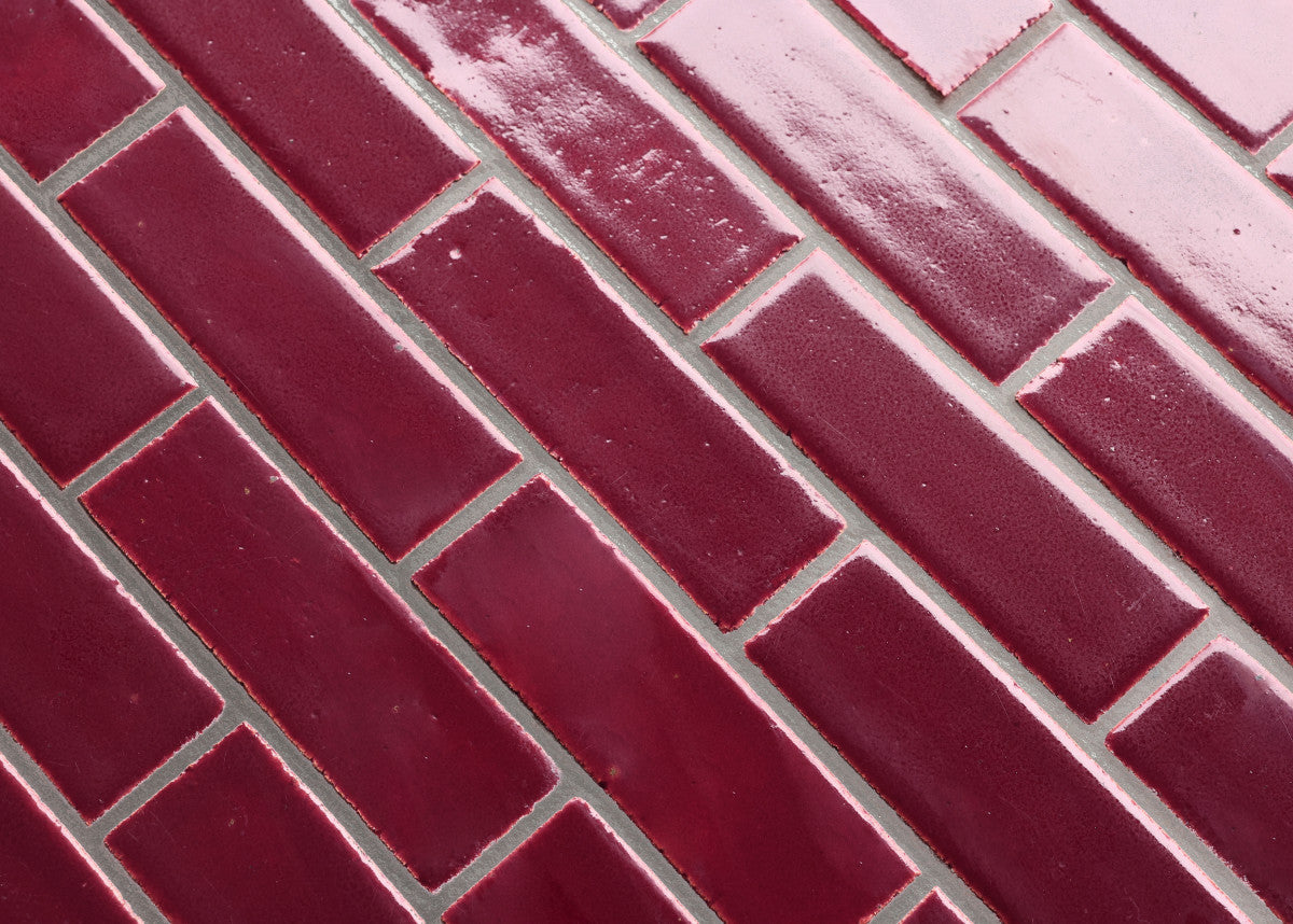 X ILIA glazed thin brick tile Resin limited edition.