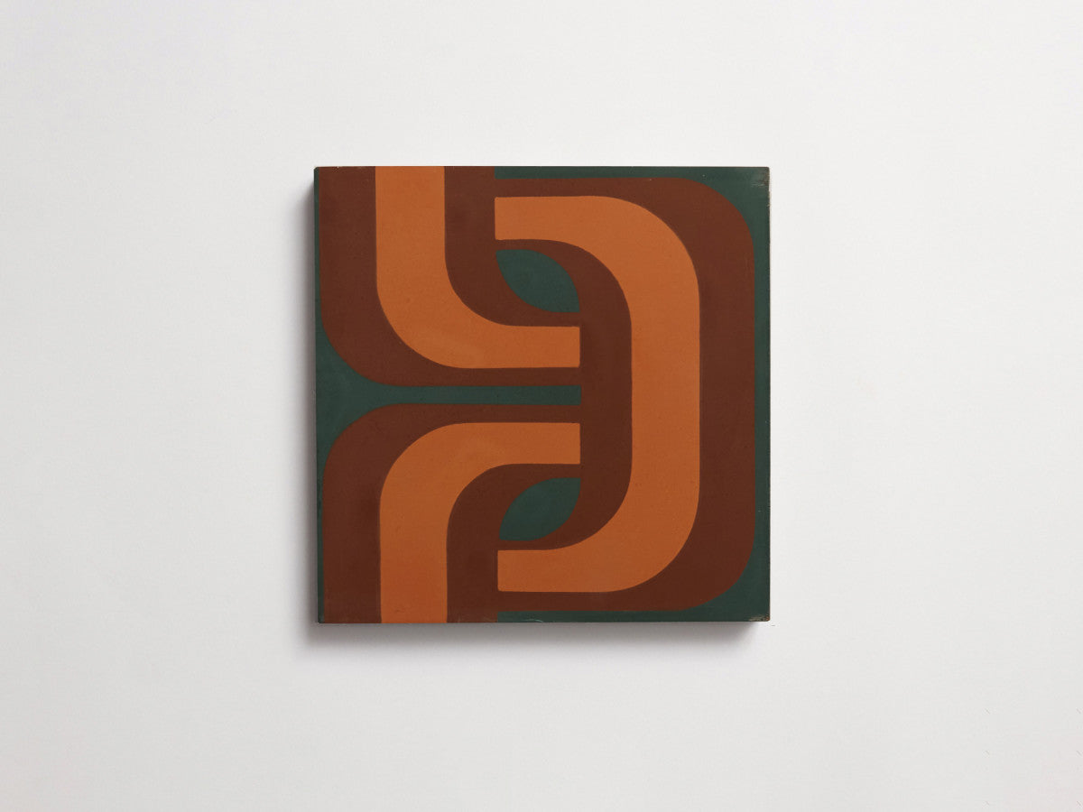 cement: clé + erica tanov | 1965 | ale, chestnut + forest ~ 8"x8"x⅝"