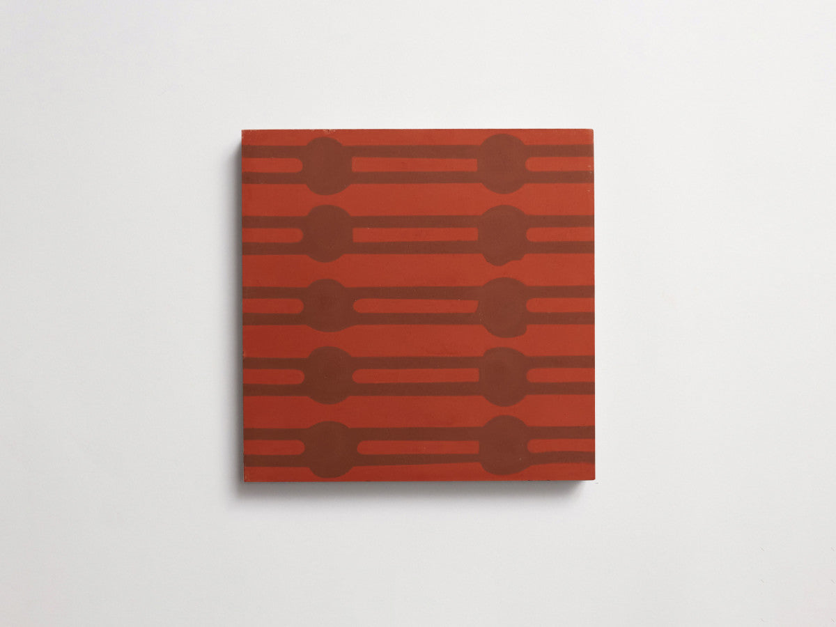 cement: clé + erica tanov | jacobsen | flame + chestnut ~ 8"x8"x⅝"