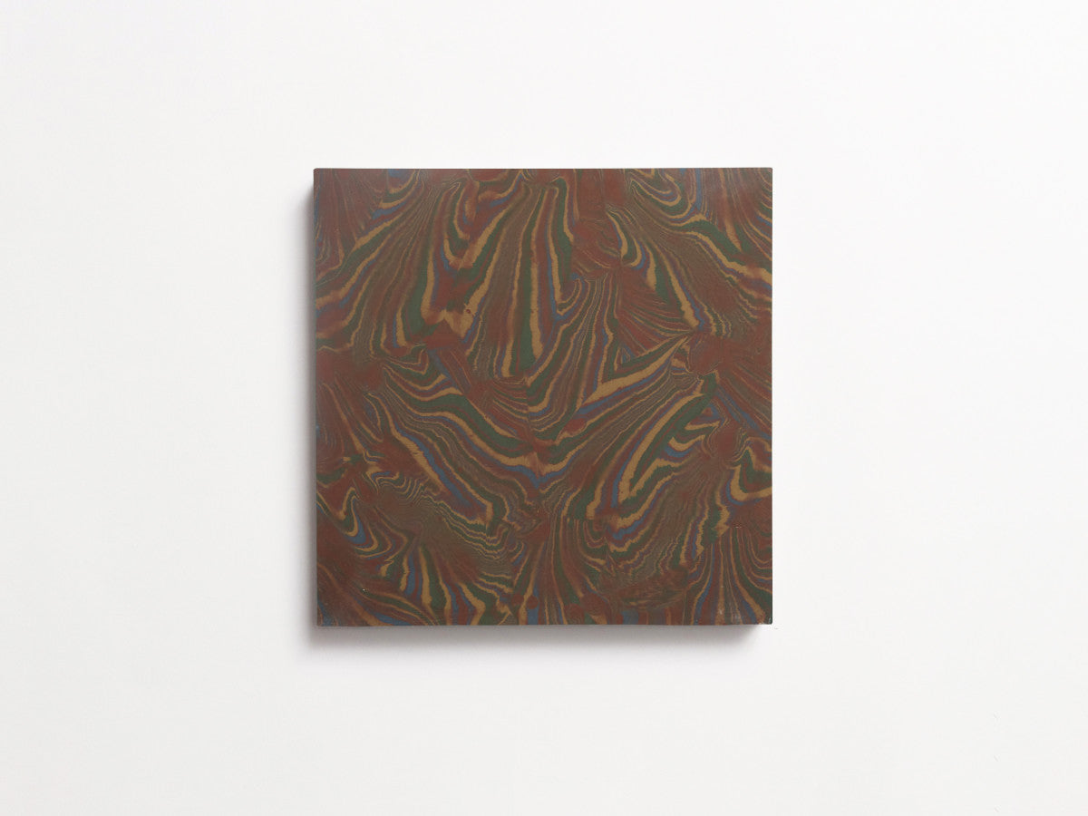 cement: clé + reath design | frari | chestnut, army, abyss + forest ~ 8"x8"x⅝"