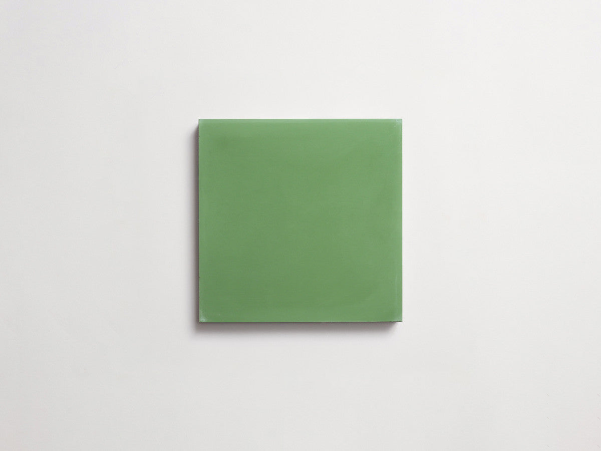 Cement Checkerboard Tile Trio 4x4 Red, Green, Blue.