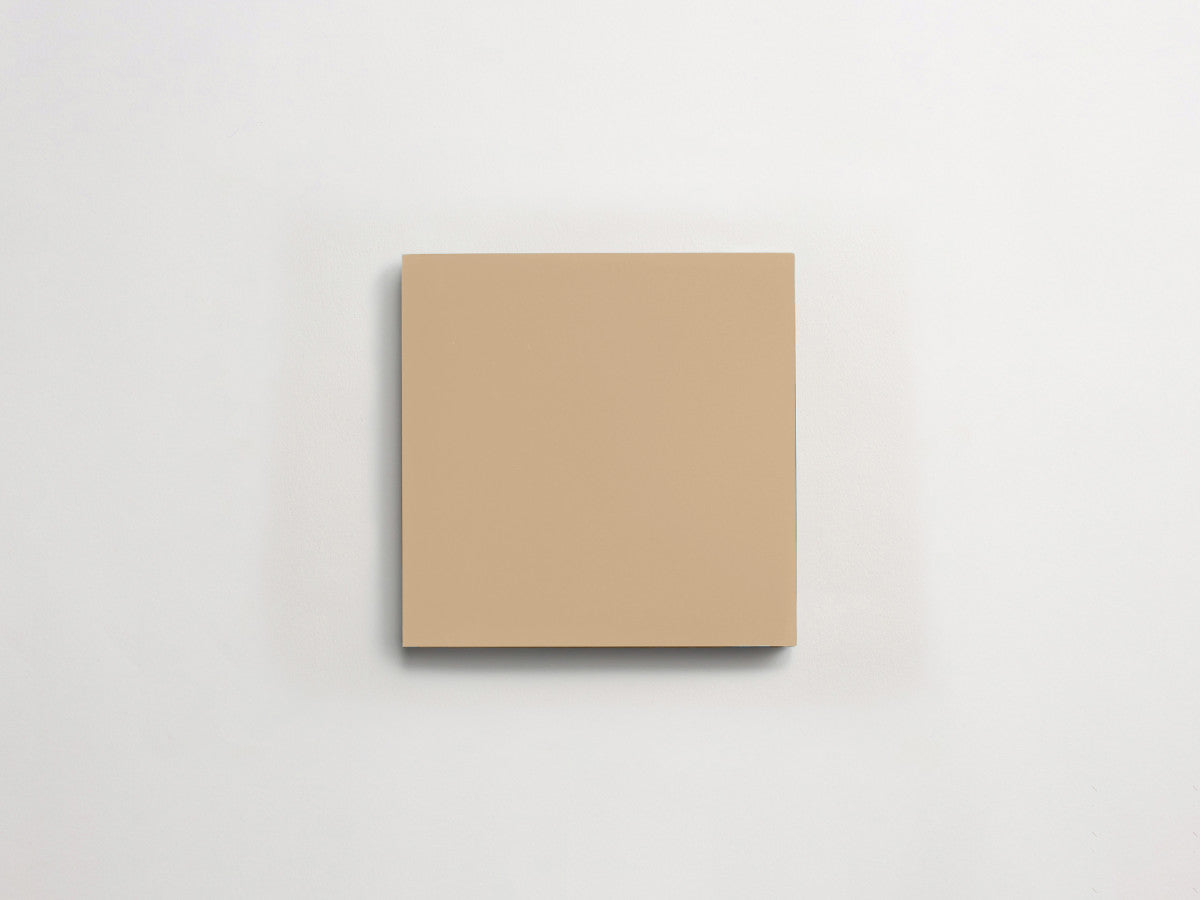 Cement tile solid colors 4x4 Square Glove Brown.