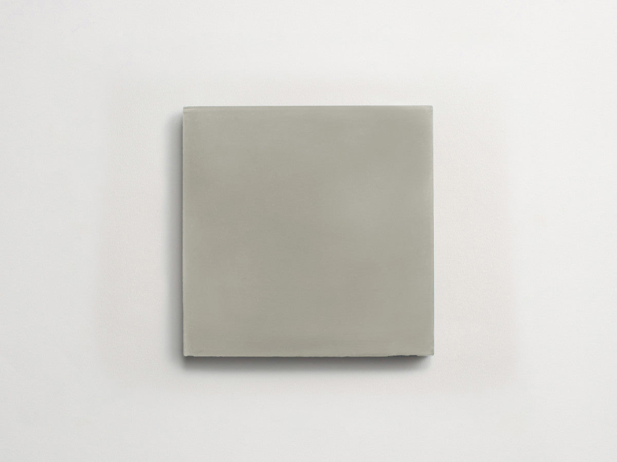 Cement tile solid colors 8x8 Square Wolf Grey.