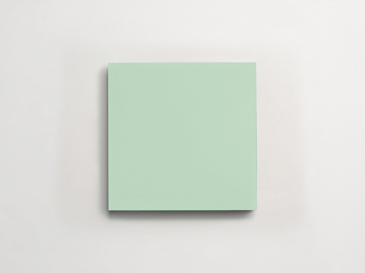 Cement tile solid colors 8x8 Square Ru Green.