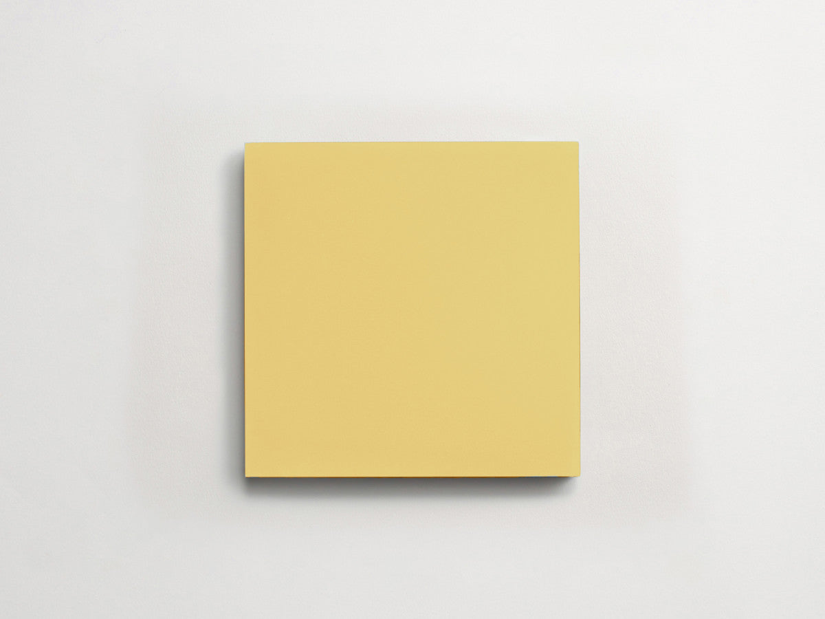 Cement tile solid colors 8x8 Square Flan Yellow.